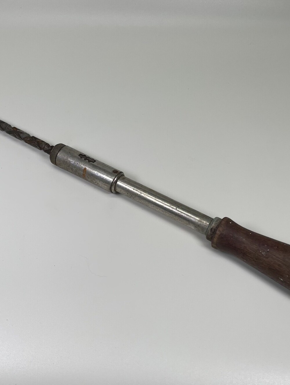 Antique Yankee No. 130A North Bros Spiral Push Drill Screwdriver 18” USA Tools